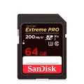 SanDisk Extreme PRO SD Card 32G 64G 128G 256G SDHC SDXC UHS-I C10 100 M/s-200 MB/s U3 supporto per scheda di memoria V30 4K per fotocamera/DV/SLR