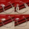 Moda argento sterling 925 da 8 pollici squisito braccialetto di perle a forma di cuore accessori donna gioielli fascino festa