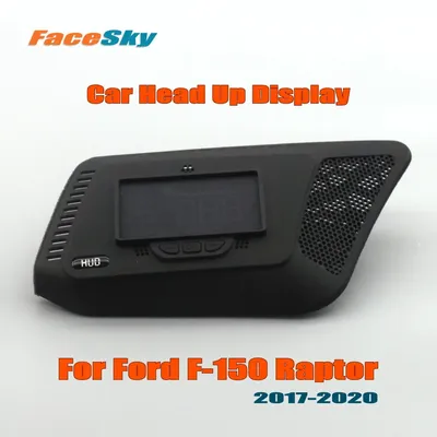 Car Head-up Head Up Display For Ford F150/F-150 Raptor (P552) 2017–2020 Auto HUD Accessories LCD Windshield Projector