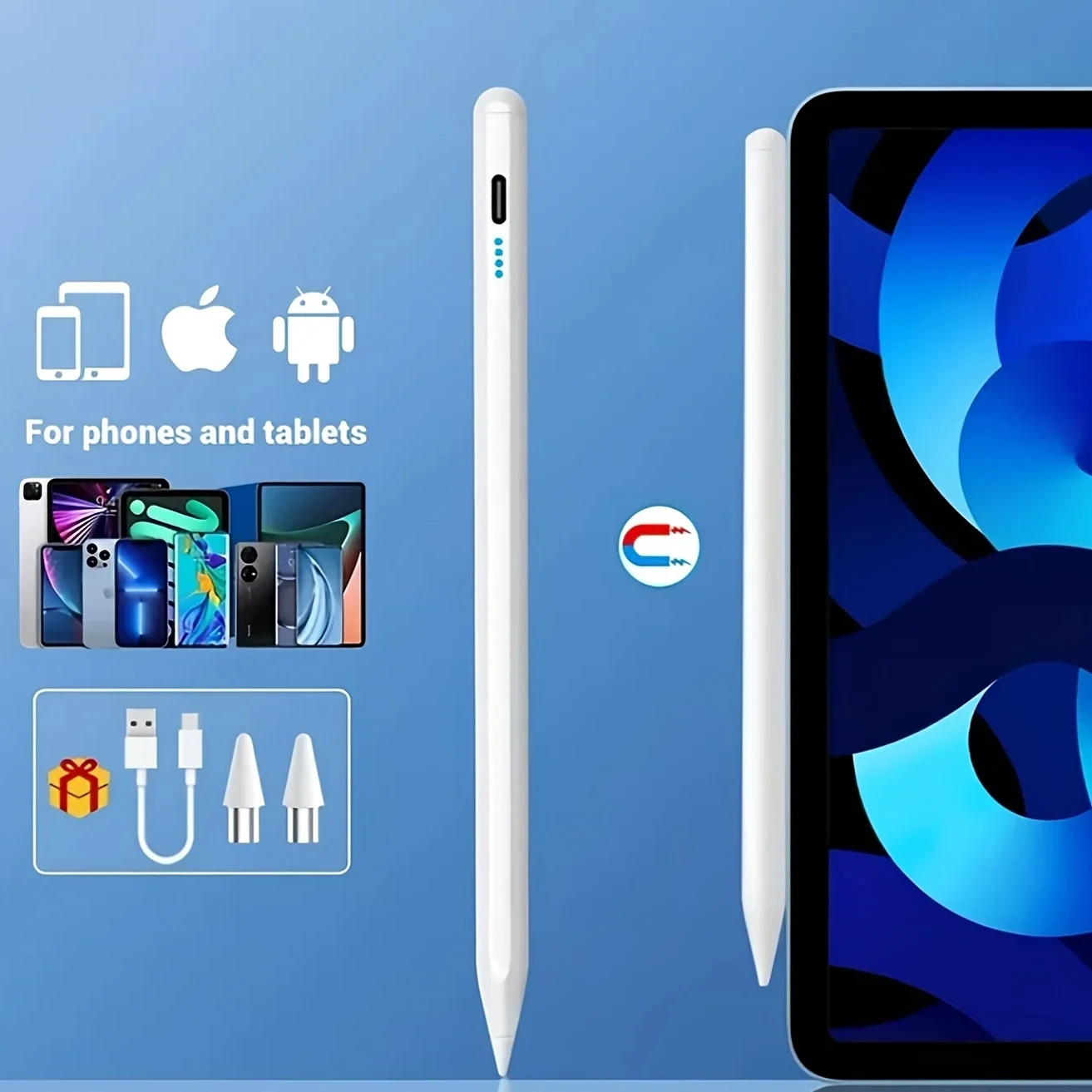 Penna stilo universale per Android IOS Touch screen capacitivo per iPad Apple Pencil per Huawei Xiaomi Samsung Tablet Pen