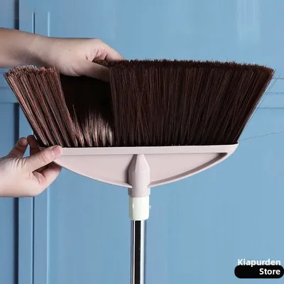 Single Hair Broom Non-sti Hair Wool Floor Cleaning Tool Large Soft Bristle Pig Hair Ceiling Dusting Broom Household ential