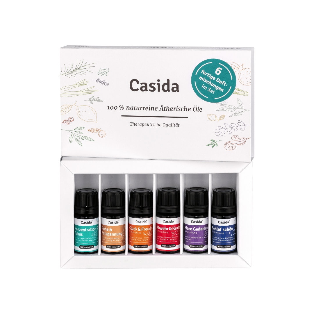 Oli essenziali - Top 6 Oli essenziali Fragrance Blends Set - Saponi Aromaterapici Diffusi Candele Burro Corpo - 5 ml ciascuno - Oli profumati