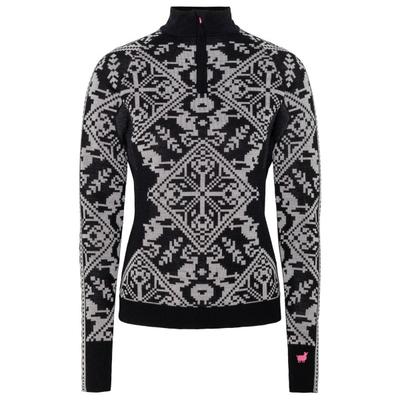 Kari Traa - Women's Saga Half Zip - Merinounterwäsche Gr L grau/schwarz Image