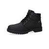 Winterboots CAMEL ACTIVE, Herren, Gr. 47, schwarz, Leder, casual, Schuhe, Schnürstiefel mit Profilsohle und Warmfutter