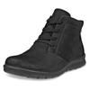 Winterboots ECCO "BABETT BOOT", Damen, Gr. 38, schwarz, Nubukleder, unifarben, Basic, Schuhe, Schnürboots, Stiefelette mit herausnehmbarer Einlage, GORE-TEX