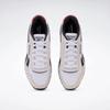 Sneaker REEBOK CLASSIC "REEBOK GLIDE", Gr. 42,5, weiß, vector rot, washed schwarz, Leder, Synthetik, Textil, sportlich, Schuhe