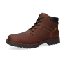 Winterboots CAMEL ACTIVE, Herren, Gr. 47, braun, Leder, casual, Schuhe, Schnürstiefel mit Profilsohle und Warmfutter