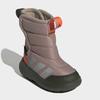 Winterstiefel ADIDAS SPORTSWEAR "WINTERPLAY E KIDS", Gr. 26, blanch cargo, matte silber, semi impact orange, Textil, sportlich, Schuhe