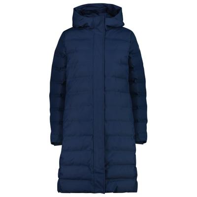 CMP - Women's Down Coat Fix Hood - Mantel Gr 46 blau