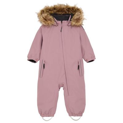 Color Kids - Baby's Coverall with Fake Fur - Overall Gr 98 rosa Image