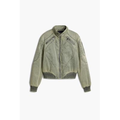 Short jacket with waistband