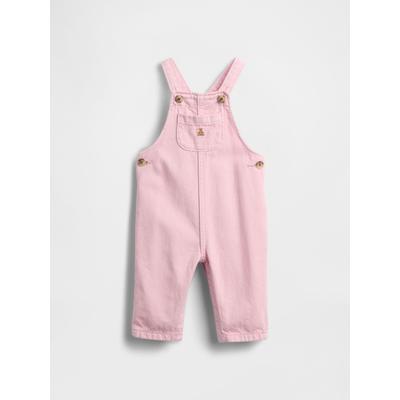 Gap Pink Cotton Denim Overall Dungarees