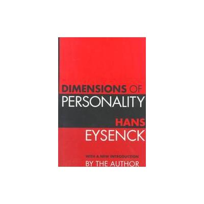Dimensions of Personality by H. J. Eysenck (Paperback - Reprint)