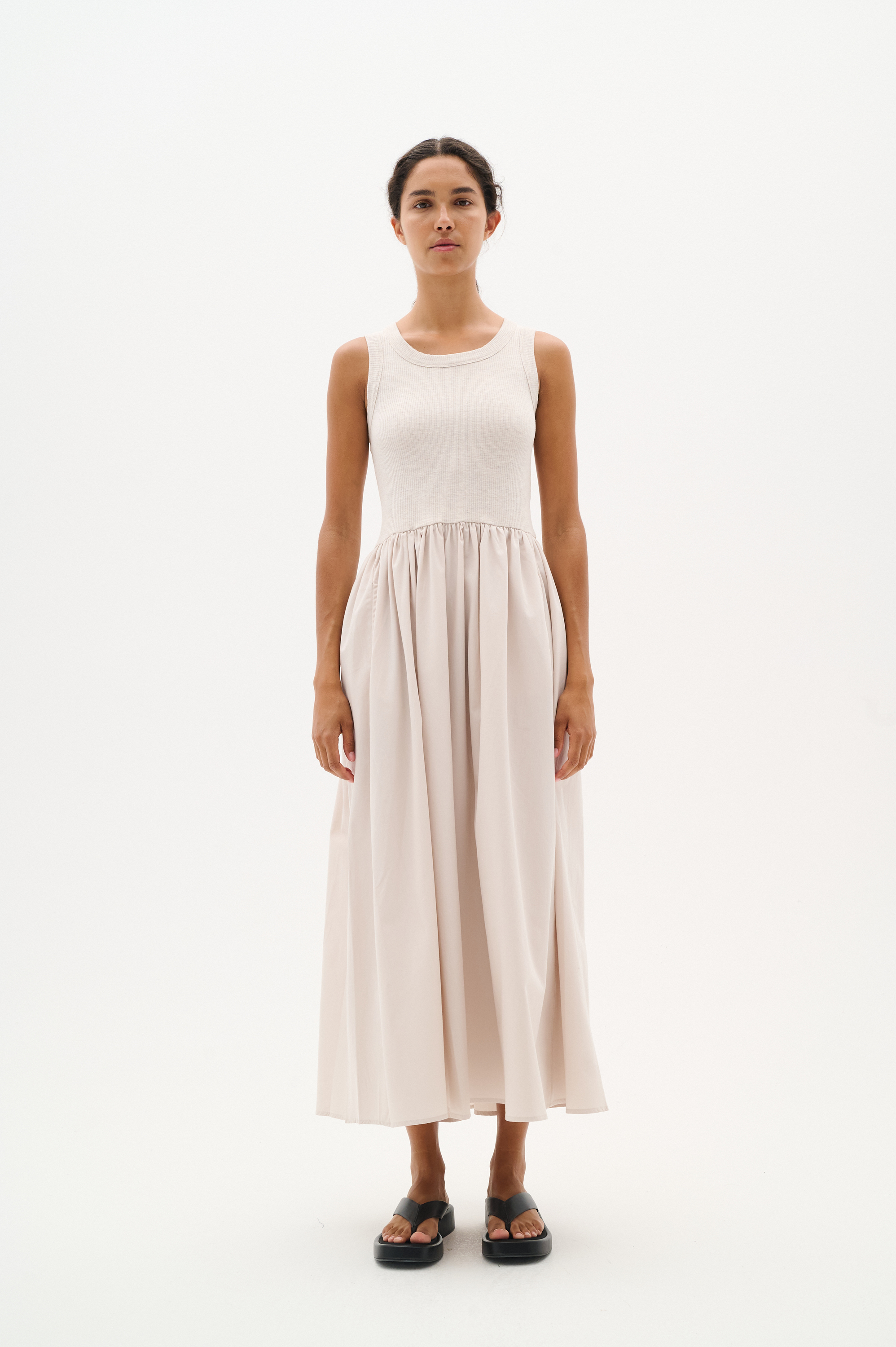 Kleid Slim fit Ecru Image