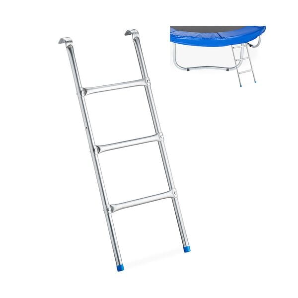relaxdays Leiter für Trampolin mit 3 Sprossen Image