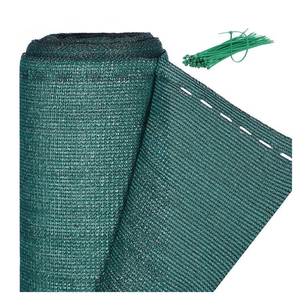 relaxdays Zaunblende 1,8 x 30 m grün grün Image