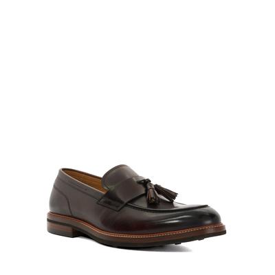 Dune Shaw Herren Slipper Aus Braunem Leder Image