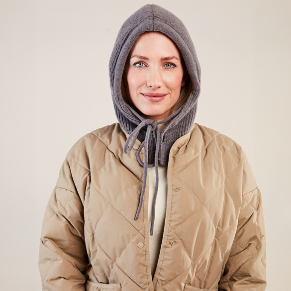 Schalmütze 2-in-1 anthrazit Image