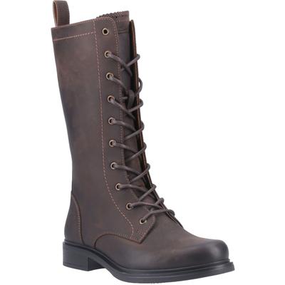 Cotswold Hidcote Leder Damenbraune Stiefel Image