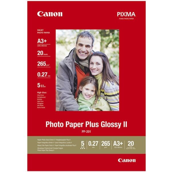 Canon Fotopapier PP-201 DIN A3+ 265 g/m² 20 Blatt Image