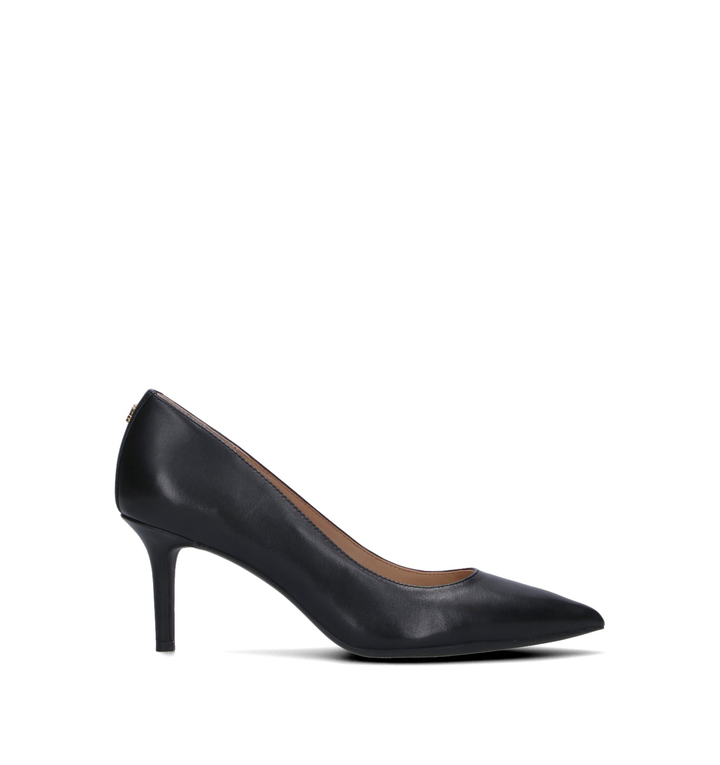 RALPH LAUREN Décolleté donna nera in pelle