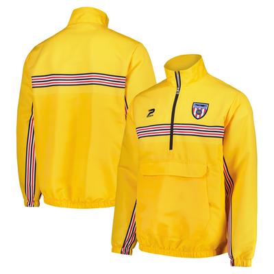 Sunderland Patrick 1986/87 Drittes Retro-Trainingsjacke – Gelb Image