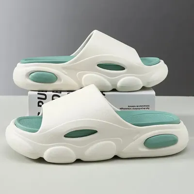 Summer Men's Slippers EVA Outdoor Womens Beach Shoes Non Slip Cloud Home Platform Shoes Wear Resistant Mens Shoes Comfortable