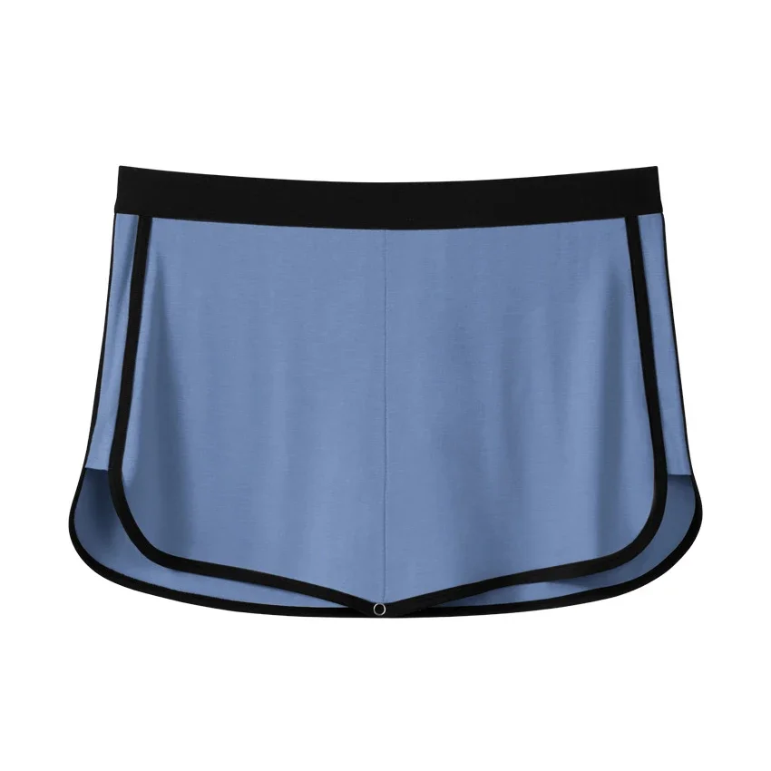 3-in-1-Boxershorts für Herren mit dreieckigem Futter, elastischer Bund, doppellagige Slips, weiche, bequeme Unterwäsche Image