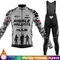 HUUB Jersey Ciclismo Hombre Inverno Uomo Abbigliamento da ciclismo in pile da uomo Set termico Triathlon Termal Abbigliamento da bicicletta da uomo Uniforme con bretelle