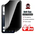 4-1 pezzi Privacy copertura completa in vetro temperato per niente telefono (3a) Pro CMF Phone 2 Pro (3) 3aPro 5G Armor protezione schermo anti-spia