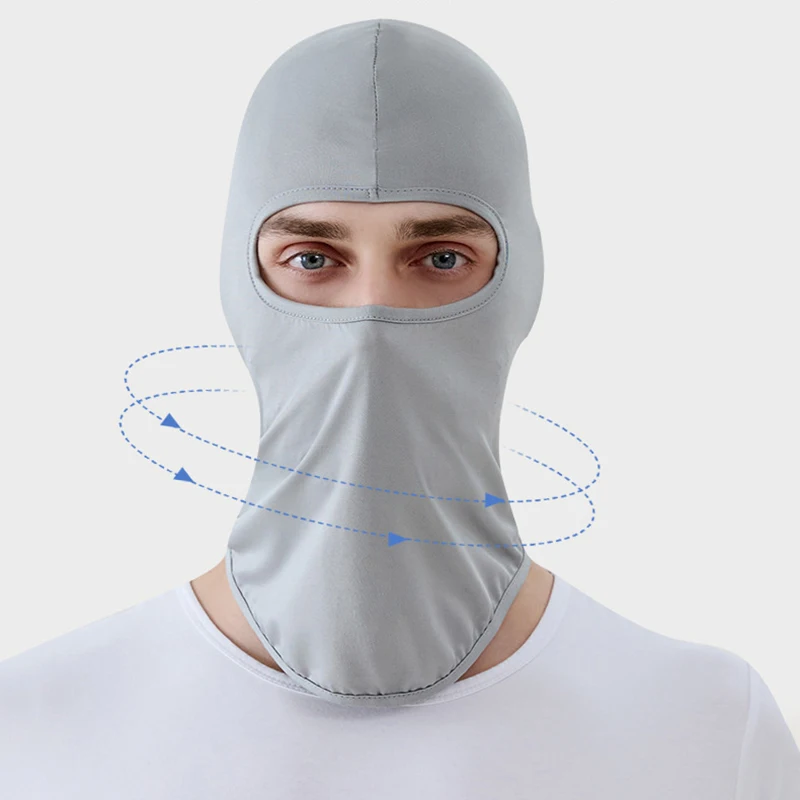Motorrad Gesichtsmaske Outdoor Cool Sonnenschutz Sturmhaube Moto Biker Windkappe Maske Winddicht Fahrrad Radfahren Kopfbedeckung Image