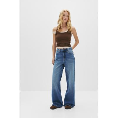 High-Rise Wide-Leg Jeans