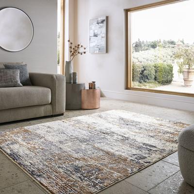 Teppich FLAIR RUGS "Drift Abstract", bunt (multi), B:160cm H:7mm L:230cm, Kunstfaser, Teppiche, aus recyceltem Polyester Image