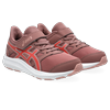 Laufschuh ASICS "JOLT 4 PS", Gr. 27, rubble rot, schwarz pink clay, Textil, sportlich, Schuhe