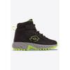 Winterboots LOTTO, Damen, Gr. 29, schwarz (schwarz, fr.grün), Synthetik, Textil, sportlich, Schuhe, Winterschuhe, Winterstiefel, Snowboots