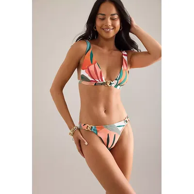 Sea Level Tropaluxe Chain Link Bikini Bottoms