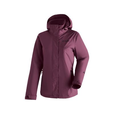 Outdoorjacke MAIER SPORTS "Metor Therm Rec W", Damen, Gr. 40, lila (purpurviolett), 100% Polyester (recycled), Rundhals, Langarm, Jacken, Damen Regenjacke, atmungsaktiv wasserdicht, wattierte Funktionsjacke Image