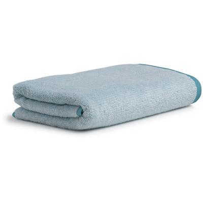 Handtuch MÖVE "Tide", lagoon, aqua, B:50cm L:100cm, Walkfrottier, Handtücher (Packung), im Jacquard-Design Image