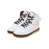 Trainingsschuh EWING "Ewing Rebound by EWING 33 HI Strap", Gr. 43, schwarz, weiß, orange, Leder, Schuhe