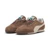 Sneaker PUMA "ARIZONA SD", Gr. 43, flat bronze, alpine snow, puma gold, Leder, unifarben, sportlich, Schuhe