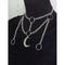 Collier ras du cou gothique pour femme avec pendentif en forme de croissant de lune, style Halloween– Collier ras du cou en velours noir et chaîne superposée, bijou punk rétro pour femme, accessoire de soirée costumée et de boîte de nuit