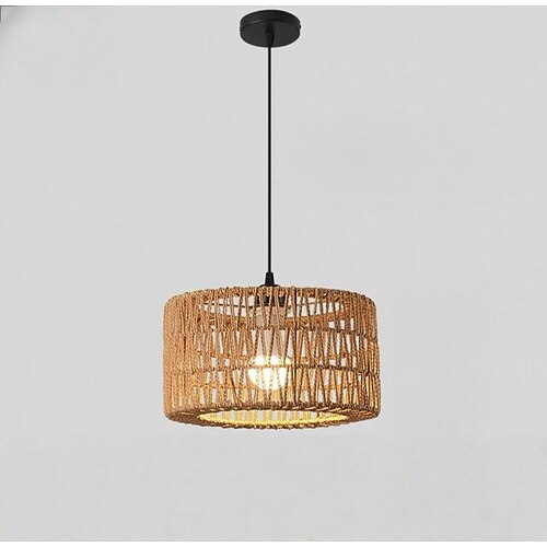 32 cm Hängelaternen-Design Pendelleuchte Hanfseil Vintage-Stil Klassicher Stil Vintage Traditionell-Klassisch 110-265V Image