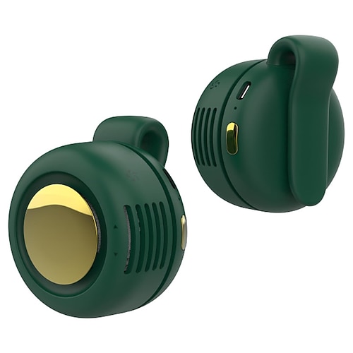 Mini-Hüftclip-Ventilator, tragbarer hängender Nackenventilator, blattloser elektrischer Handventilator, wiederaufladbarer USB-persönlicher Kühlventilator für den Außenbereich Image