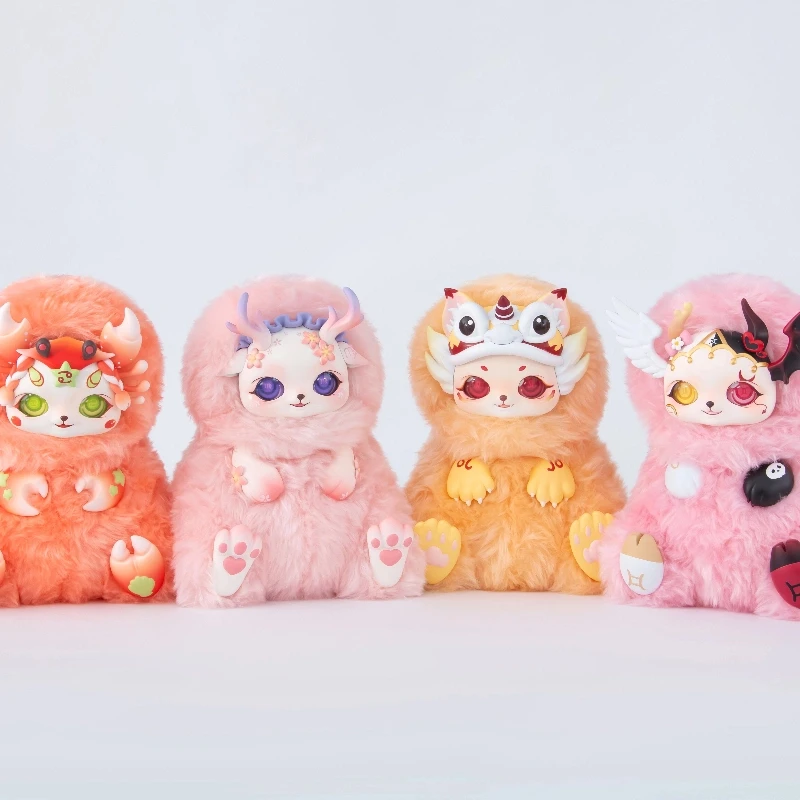 Offizielle echte 22 cm große Mobo Star Zodiac Series Blind Box Collection Puppe – Geburtstagsgeschenk für Mädchen