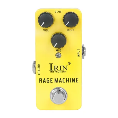 IRIN RS-16 Rage Machine Gitarreneffektpedal Heavy Metal Distortion Tone Effekte True Bypass Pedale E-Gitarren-Zubehör