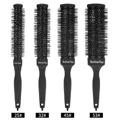 4Sizes Blow Molding Curly Hair Styling Straight Hair Styling Curling Comb Anti-Static Knotting Comb Hair Styling Tools