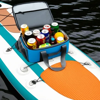 Paddle Board Cooler Bag Waterproof Surf Sup Deck Cooler Bag Sup Paddle Board Accessories Bag for Stand Up Paddleboard and Kayak