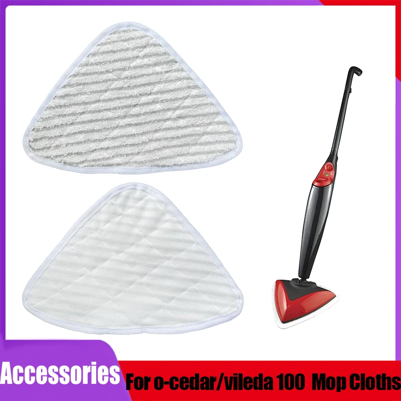 Hochwertiges Mikrofaser-Dampfwischer-Pad, Dampfreiniger-Teile, dreieckige Ersatztücher für O-Cedar/vileda 100, Mikrofaser-Clot Image