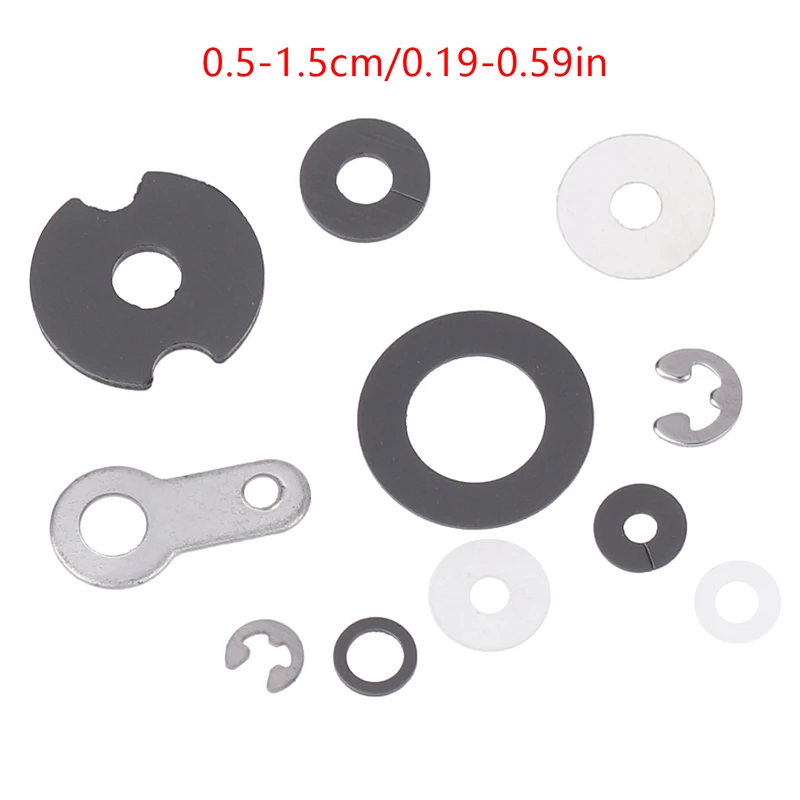 0,5-1,5 cm Mixed Loading Pinch Roller Spacer Metall Lock Catch Locking Platte Clip Für Recorder Band Stick bewegung Zubehör Image