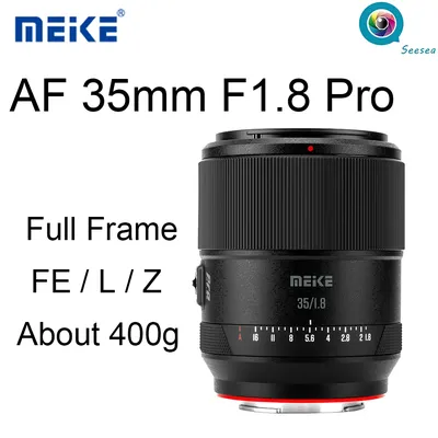 Meike 35 mm f1.8 Pro Vollformat-Autofokus-STM-Schrittmotorobjektiv für Sony E Mount/Nikon Z-Mount spiegellose Kameras